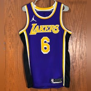 Used Lebron James Lakers Jersey - Men’s Medium